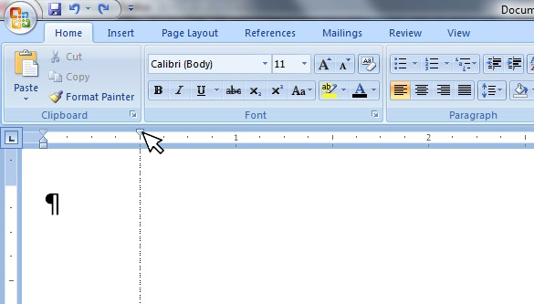 Microsoft Word Guide Using The Ruler For Indents The Proofreading Pulse