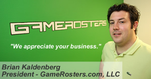Brian Kaldenberg - GameRosters.com