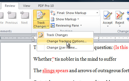 Using Microsoft Word Track Changes | The Proofreading Pulse