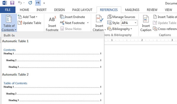 Guide to Word’s Table of Contents - ProofreadingPal
