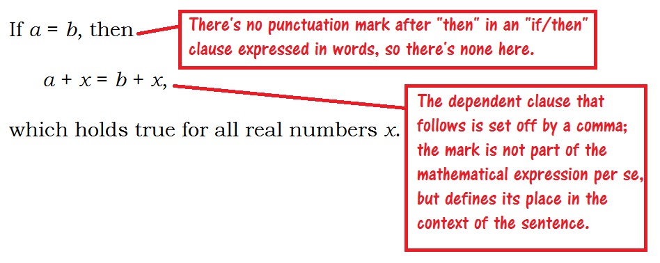 math thesis format