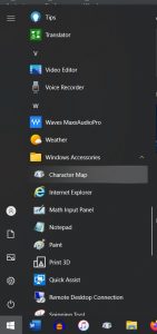 How to Use Character Maps and Unicode - ProofreadingPal