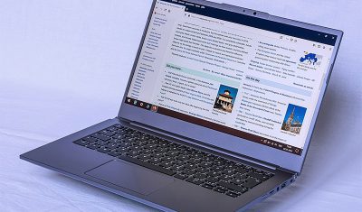 The laptop is a symbol of the Digital Age.